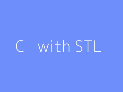 C++ with STL